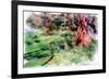 Under the Tree-Nicolas Hugo-Framed Giclee Print