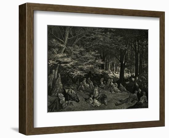 Under the Trees Regent's-Gustave Dore-Framed Giclee Print