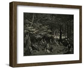 Under the Trees Regent's-Gustave Dore-Framed Giclee Print