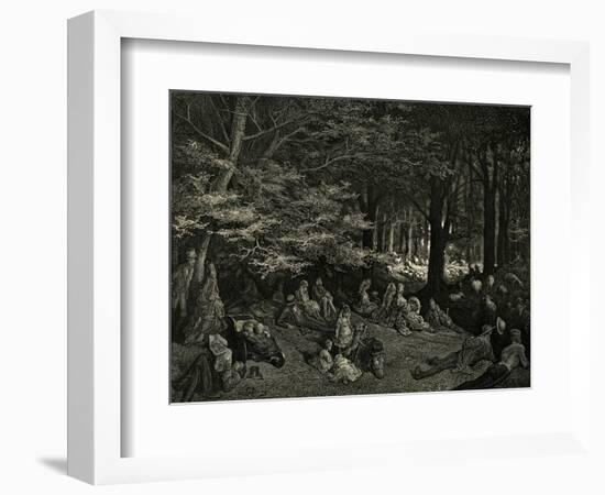 Under the Trees Regent's-Gustave Dore-Framed Giclee Print