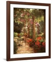 Under the Trellis-Allan Myndzak-Framed Art Print