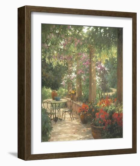 Under the Trellis-Allan Myndzak-Framed Giclee Print