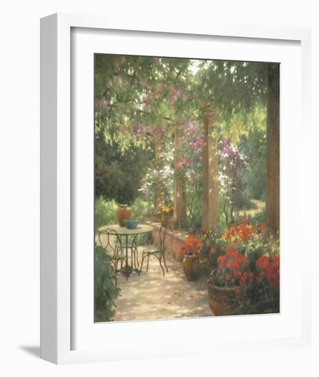 Under the Trellis-Allan Myndzak-Framed Giclee Print