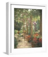 Under the Trellis-Allan Myndzak-Framed Giclee Print