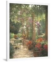 Under the Trellis-Allan Myndzak-Framed Giclee Print