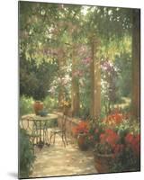 Under the Trellis-Allan Myndzak-Mounted Art Print