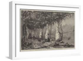 Under the Vines, Italy-Harry John Johnson-Framed Giclee Print