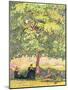 Under the Walnut Tree, 1908-Giovanni Giacometti-Mounted Giclee Print