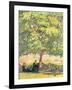 Under the Walnut Tree, 1908-Giovanni Giacometti-Framed Giclee Print