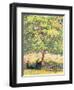 Under the Walnut Tree, 1908-Giovanni Giacometti-Framed Giclee Print