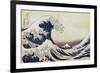 Under the Wave Off Kanagawa, 1831-1834-Katsushika Hokusai-Framed Giclee Print