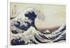 Under the Wave Off Kanagawa, 1831-1834-Katsushika Hokusai-Framed Giclee Print