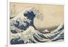 Under the Wave Off Kanagawa, 1831-34-Katsushika Hokusai-Framed Giclee Print