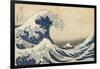 Under the Wave Off Kanagawa, 1831-34-Katsushika Hokusai-Framed Giclee Print