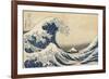 Under the Wave Off Kanagawa, 1831-34-Katsushika Hokusai-Framed Giclee Print