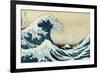 Under the Wave, Off Kanagawa-Katsushika Hokusai-Framed Art Print