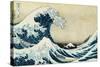Under the Wave, Off Kanagawa-Katsushika Hokusai-Stretched Canvas