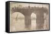 Under Vauxhall Bridge, 1893-Joseph Pennell-Framed Stretched Canvas