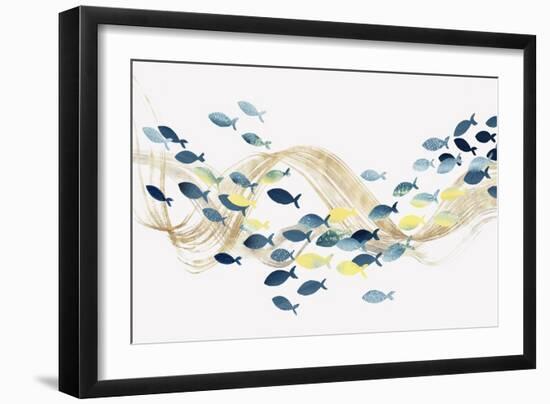 Under Water Sea Life-Isabelle Z-Framed Art Print