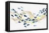 Under Water Sea Life-Isabelle Z-Framed Stretched Canvas