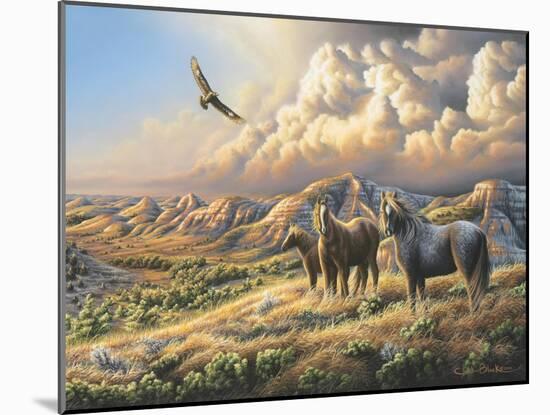Under Wild Skies-Chuck Black-Mounted Giclee Print
