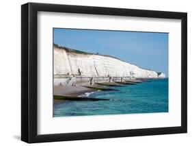 Undercliff Beach, Brighton, Sussex, England, United Kingdom, Europe-Ethel Davies-Framed Photographic Print