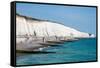Undercliff Beach, Brighton, Sussex, England, United Kingdom, Europe-Ethel Davies-Framed Stretched Canvas