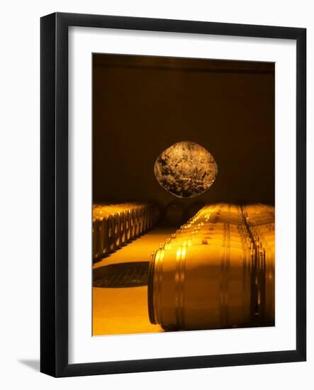 Underground Cellar, Domaine Des Verdots, Conne De Labarde, Bergerac, Dordogne, France-Per Karlsson-Framed Photographic Print