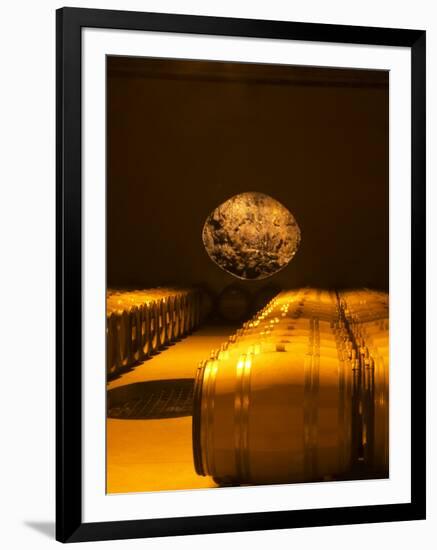 Underground Cellar, Domaine Des Verdots, Conne De Labarde, Bergerac, Dordogne, France-Per Karlsson-Framed Photographic Print