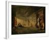 Underground Chamber of Pyramid of Giza, Engraving-Luigi Mayer-Framed Giclee Print