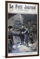 Underground Search for Anarchists, Barcelona, 1894-null-Framed Giclee Print