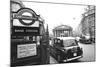 Underground Station Bank, London-null-Mounted Photographic Print