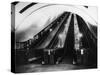 Underground Station, London, C.1930-null-Stretched Canvas