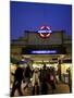 Underground Station, London, England-Neil Farrin-Mounted Photographic Print