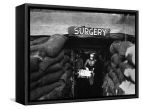 Underground Surgery Room-null-Framed Stretched Canvas