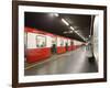 Underground Train, Milan, Lombardy, Italy, Europe-Vincenzo Lombardo-Framed Photographic Print