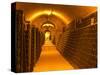 Underground Wine Cellar, Champagne Francois Seconde, Sillery Grand Cru-Per Karlsson-Stretched Canvas