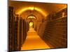 Underground Wine Cellar, Champagne Francois Seconde, Sillery Grand Cru-Per Karlsson-Mounted Photographic Print