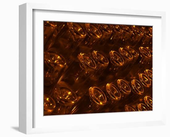 Underground Wine Cellar, Champagne Francois Seconde, Sillery Grand Cru-Per Karlsson-Framed Photographic Print