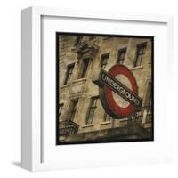 Underground-John W^ Golden-Framed Art Print