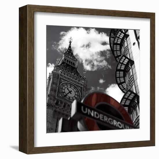 Underground-Jurek Nems-Framed Art Print