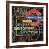 Underground-Karen Williams-Framed Giclee Print