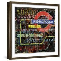 Underground-Karen Williams-Framed Giclee Print