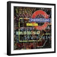 Underground-Karen Williams-Framed Giclee Print