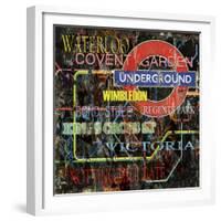 Underground-Karen Williams-Framed Giclee Print