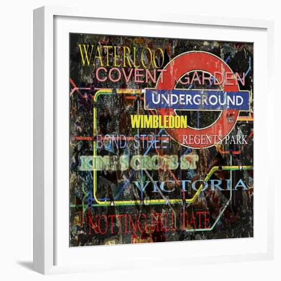 Underground-Karen Williams-Framed Giclee Print