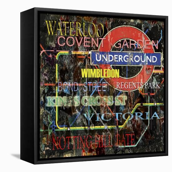 Underground-Karen Williams-Framed Stretched Canvas