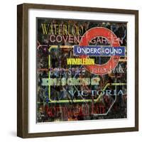 Underground-Karen Williams-Framed Giclee Print