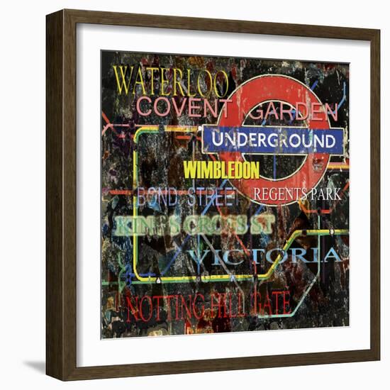 Underground-Karen Williams-Framed Giclee Print