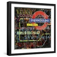 Underground-Karen Williams-Framed Giclee Print